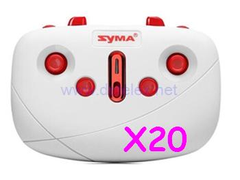 Syma X20 POCKET X20-S GRAVITY SENSOR Mini drone parts remote controller transmitter (X20)